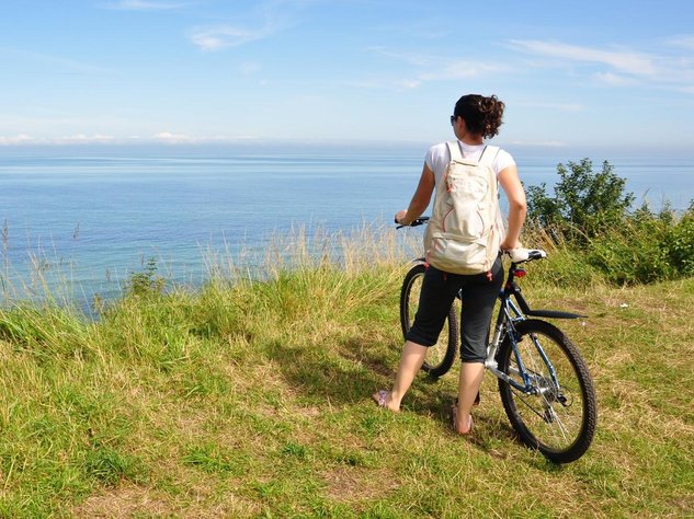 Radfahren Geltinger Bucht Ostsee